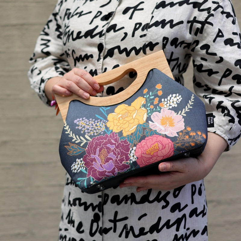 MIA | medium wooden frame bags