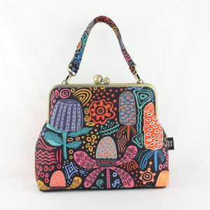 Banksia Garden Crossbody Bag with Webbing Strap | PINK OASIS