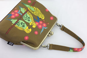 Budgies Crossbody Bag with Webbing Strap | PINK OASIS