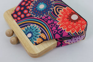 Gerberas Floral Clutch | PINK OASIS