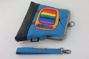 Retro TV Wristlet | PINK OASIS