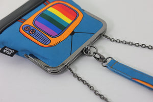 Retro TV Wristlet | PINK OASIS