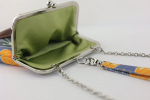 Marigold Floral Pattern Wristlet | PINK OASIS
