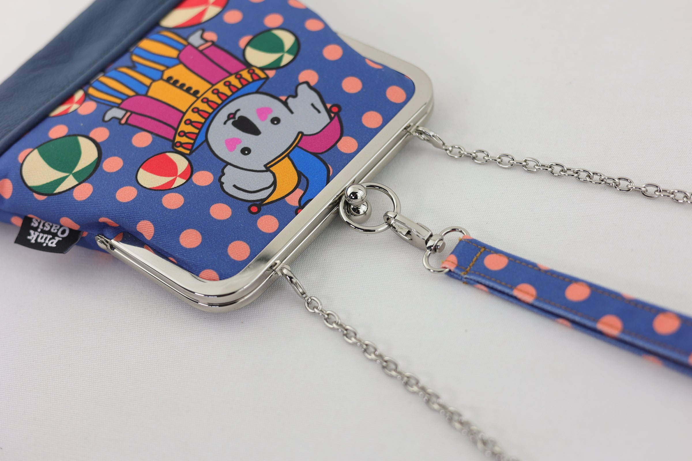 Koala Clown Wristlet | PINK OASIS