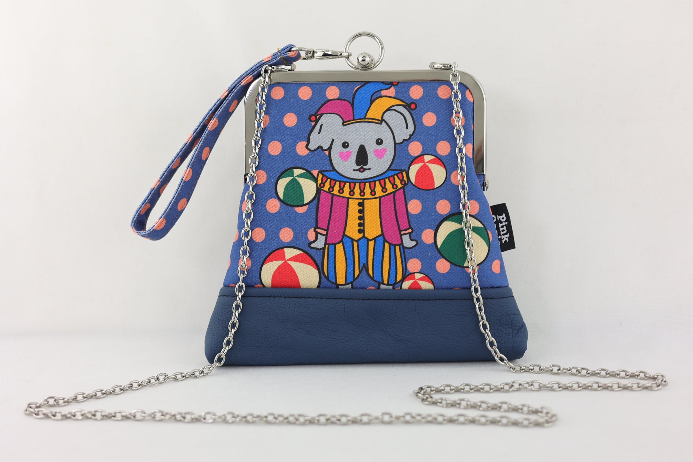 Koala Clown Wristlet | PINK OASIS