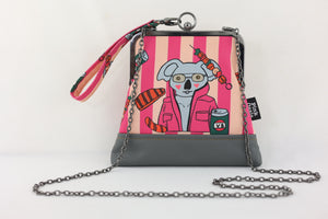 Koala Barbe Wristlet | PINK OASIS