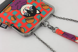 Dog and Burgers Wristlet | PINK OASIS