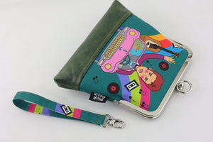 Elvis on the Ride Wristlet | PINK OASIS