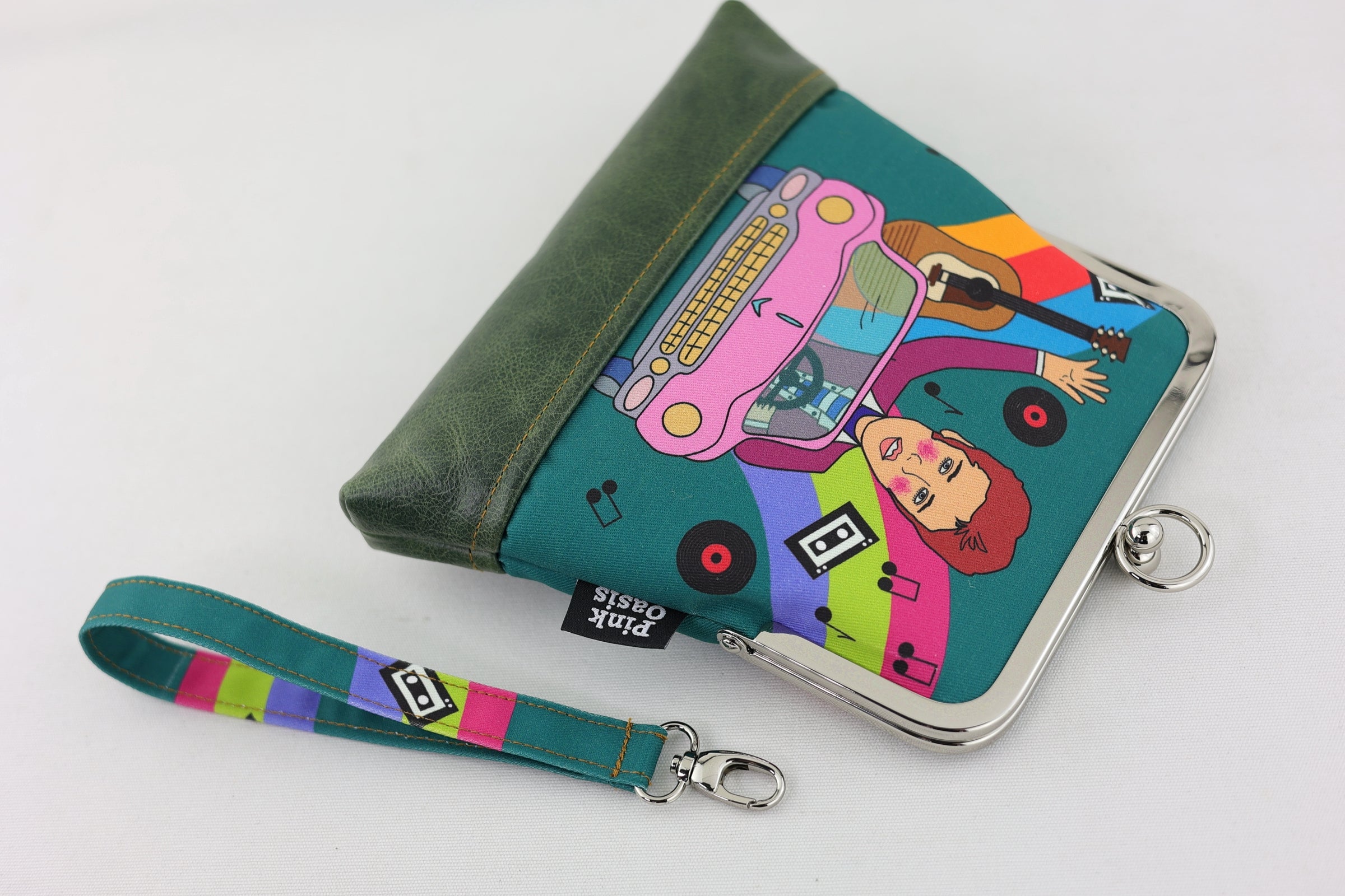Elvis on the Ride Wristlet | PINK OASIS