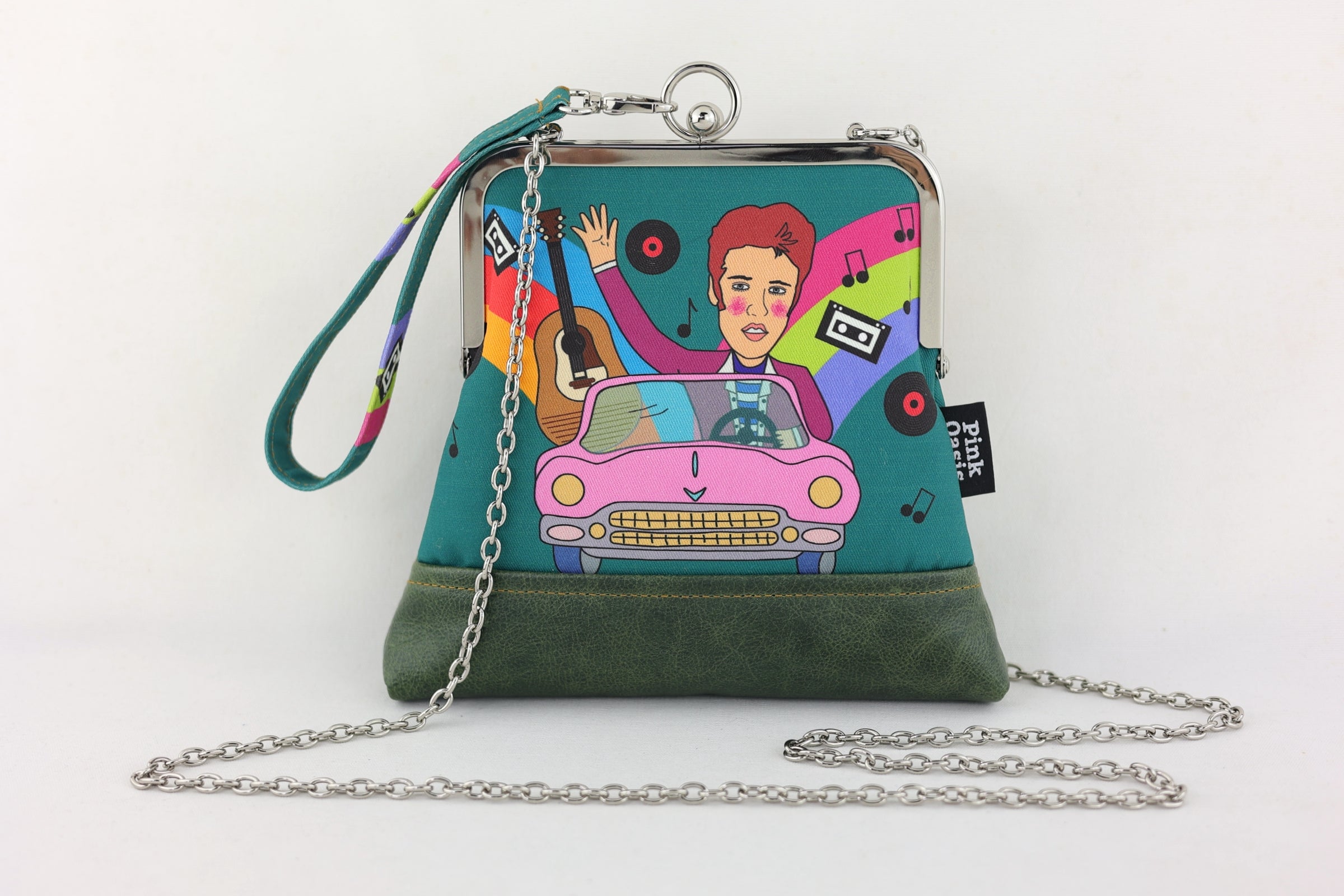 Elvis on the Ride Wristlet | PINK OASIS