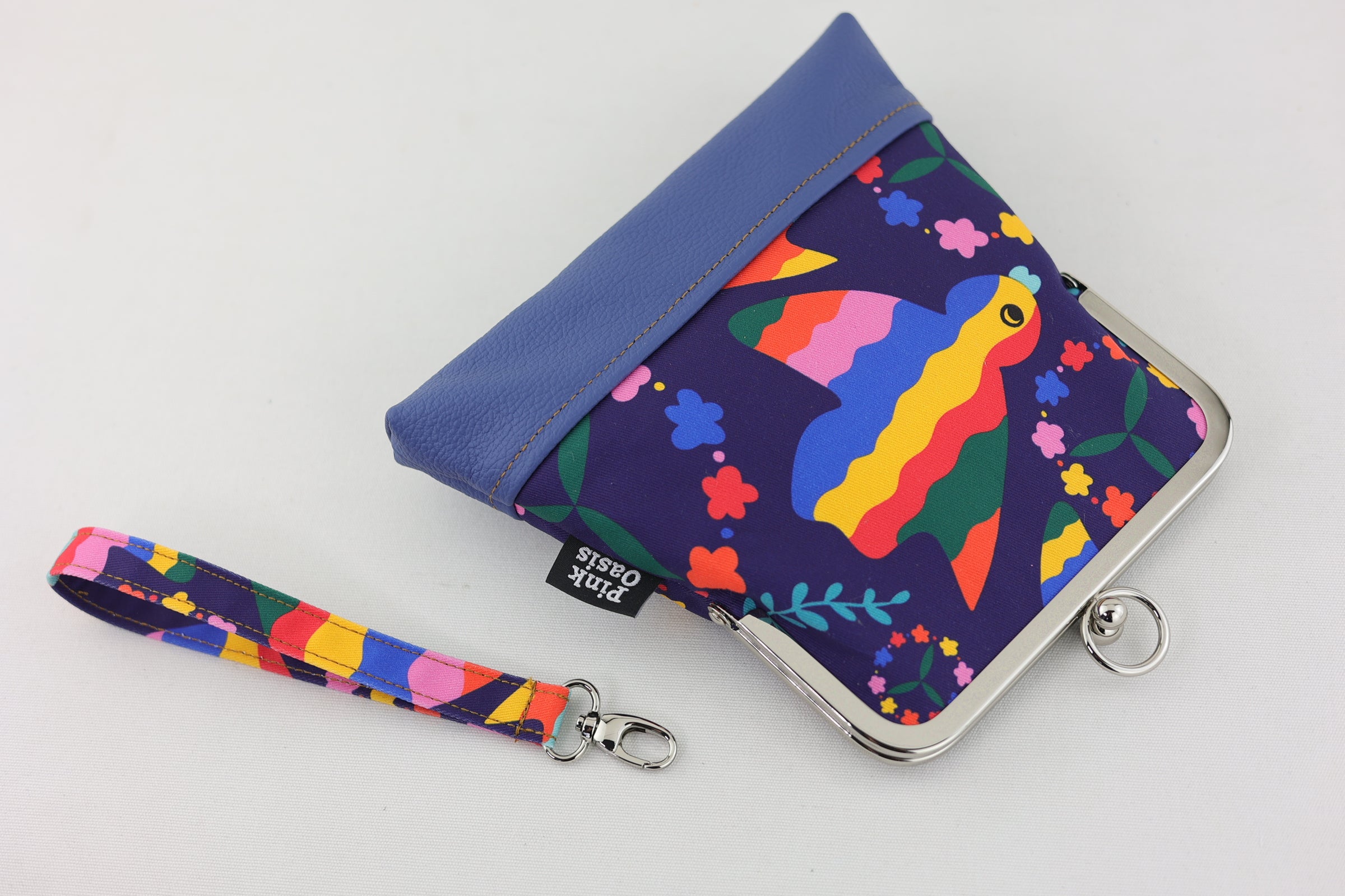 Peace & Love Doves Wristlet | PINK OASIS