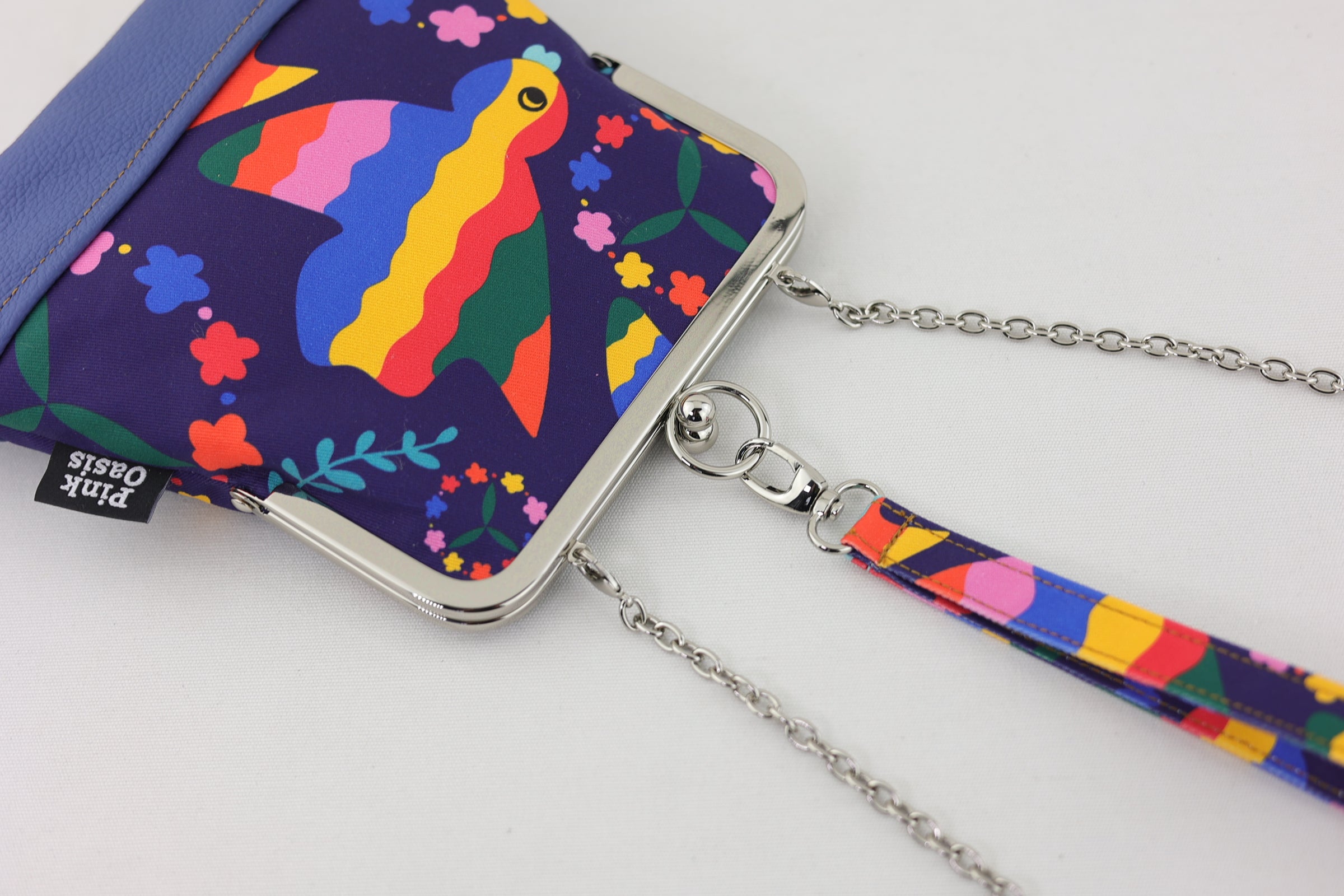 Peace & Love Doves Wristlet | PINK OASIS