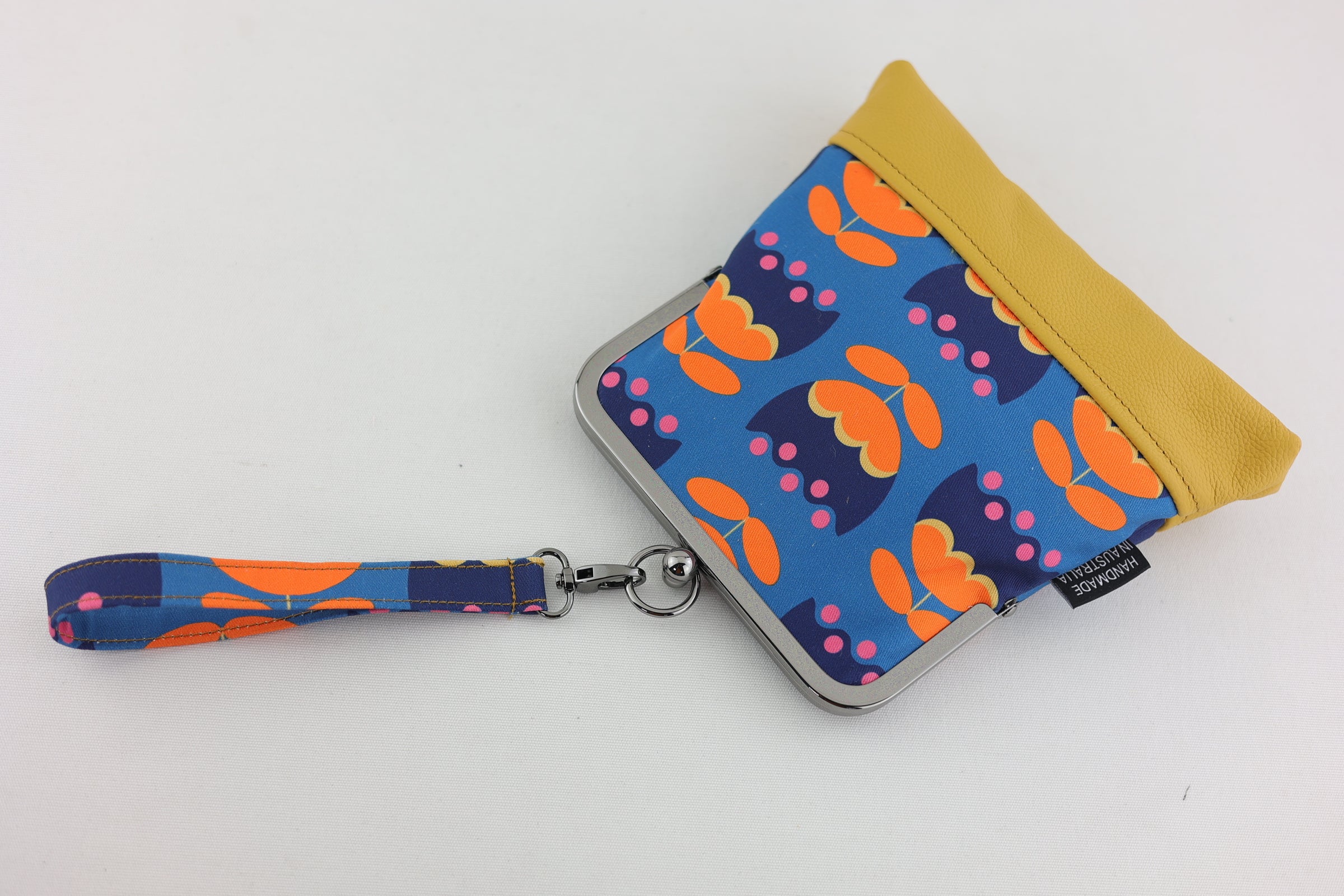Tulip Flower Wristlet Bag Handmade in Australia | PINK OASIS