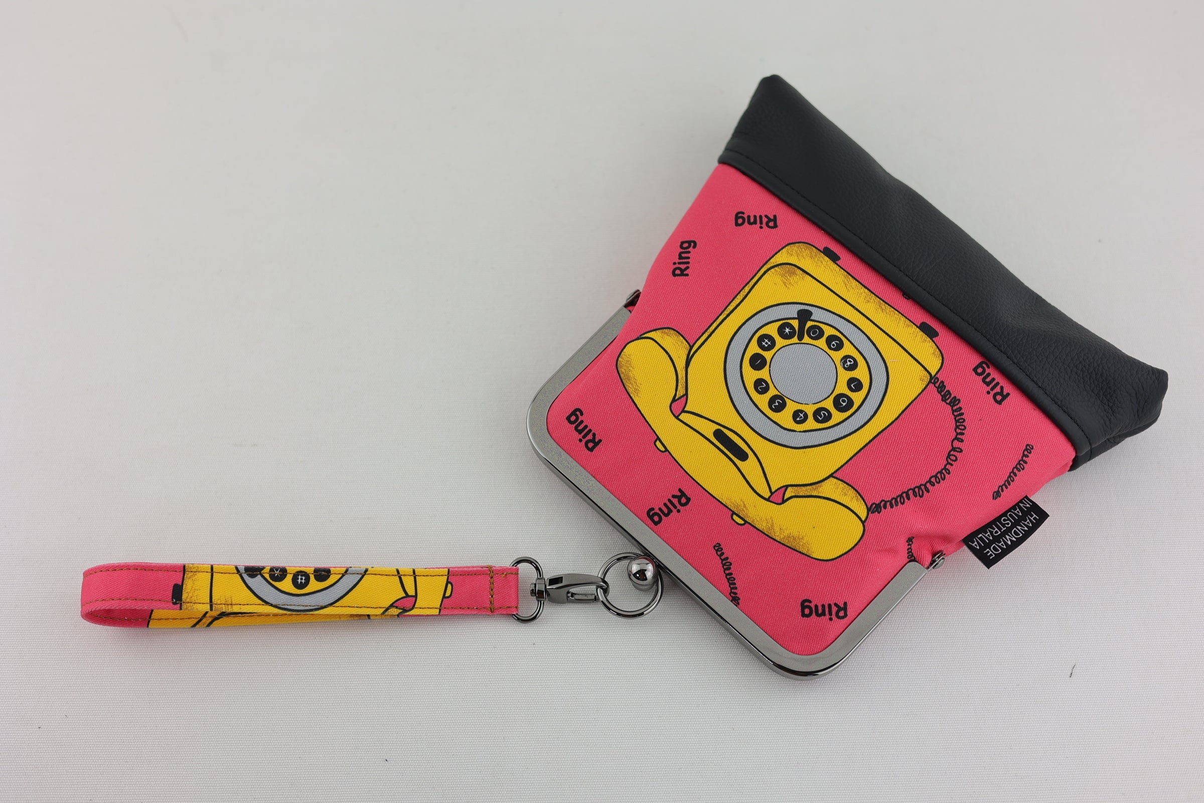 Retro Telephone Wristlet | PINK OASIS