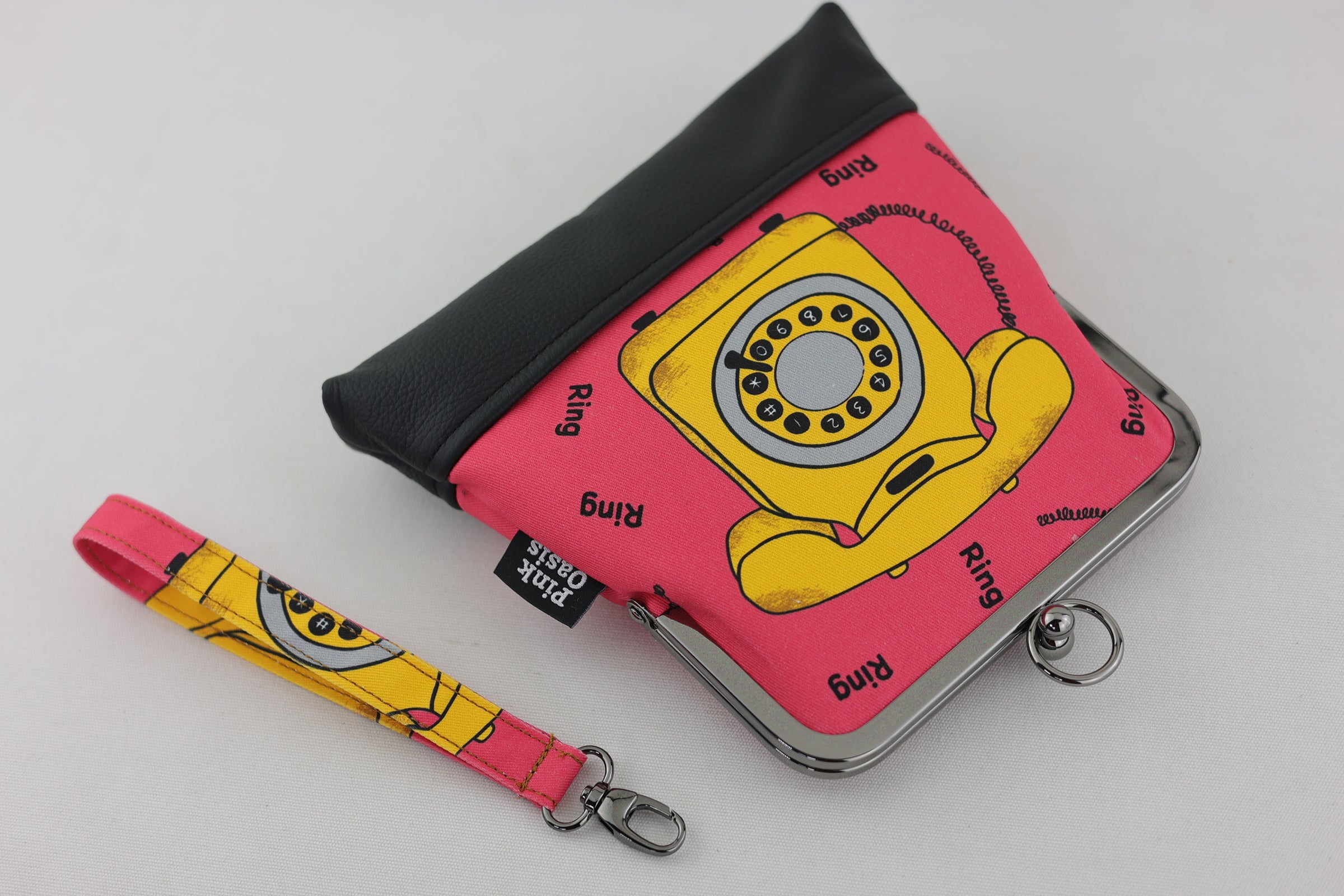Retro Telephone Wristlet | PINK OASIS