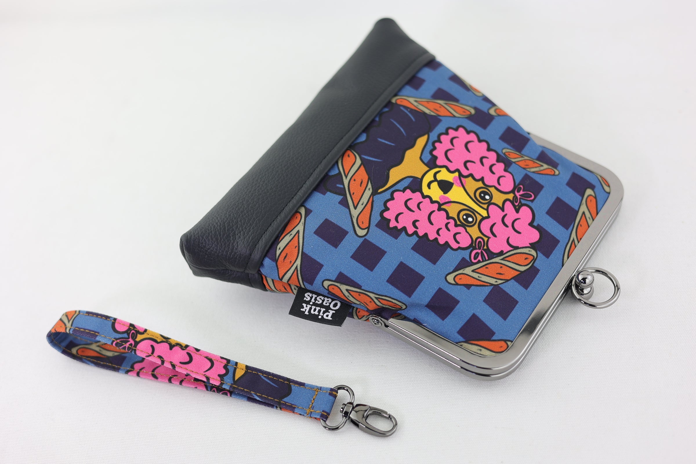 Dog and Breads Wristlet | PINK OASIS