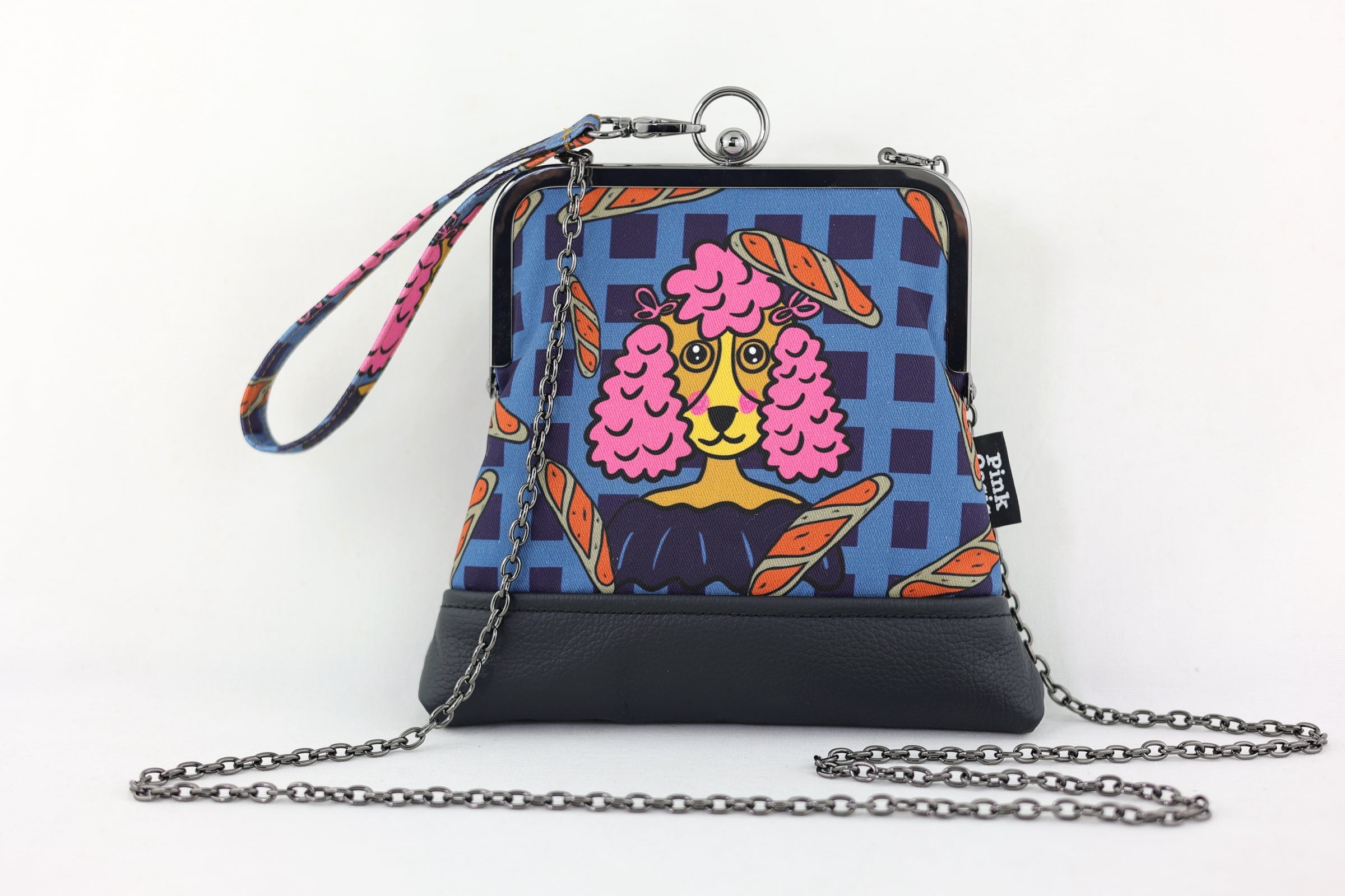 Dog and Breads Wristlet | PINK OASIS