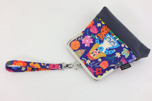 Alice in Wonderland Blue Wristlet | PINK OASIS