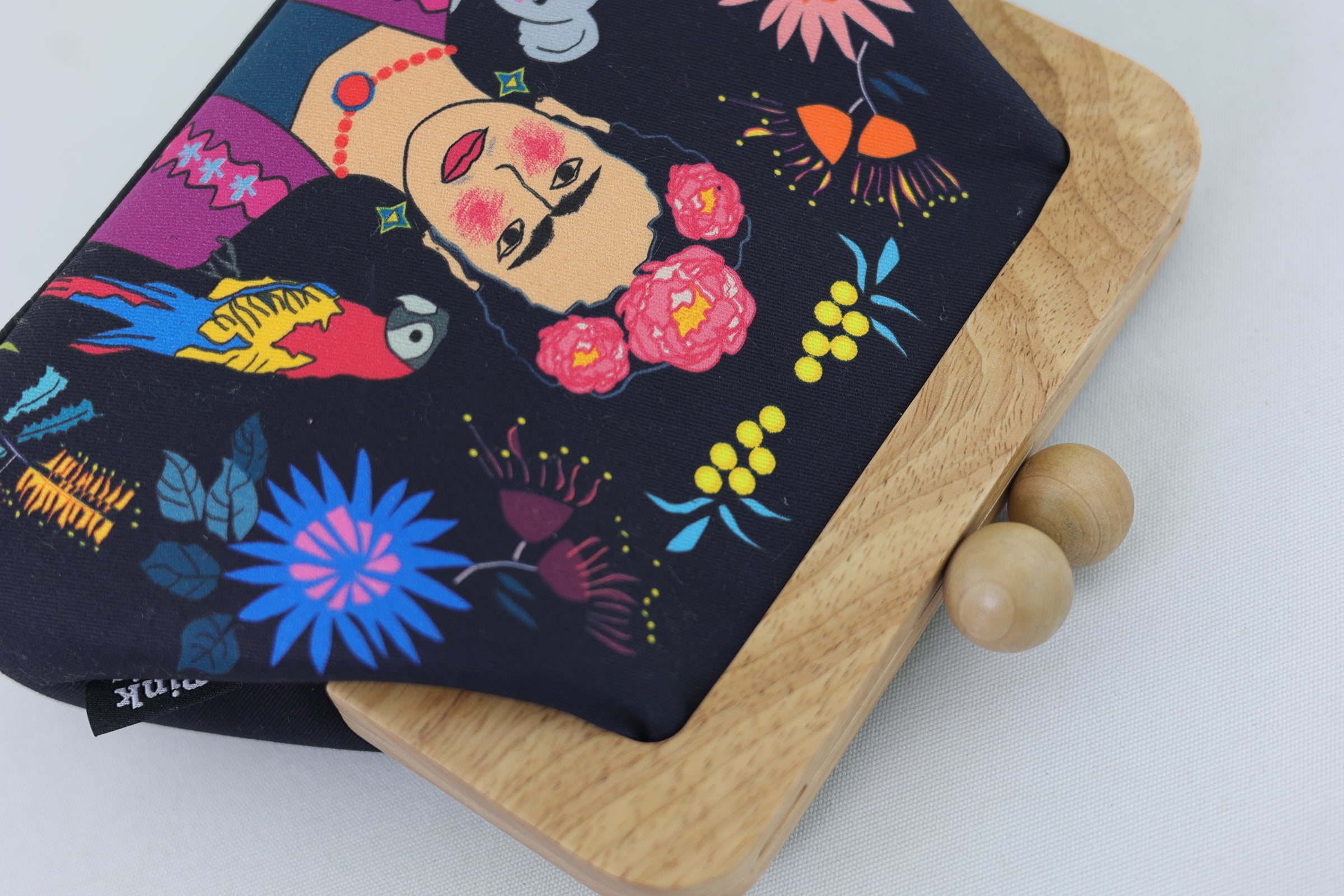 Frida Down Under Clutch Bag Handmade in Australia | PINK OASIS