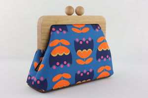 Rustic Tulip Flowers Clutch | PINK OASIS