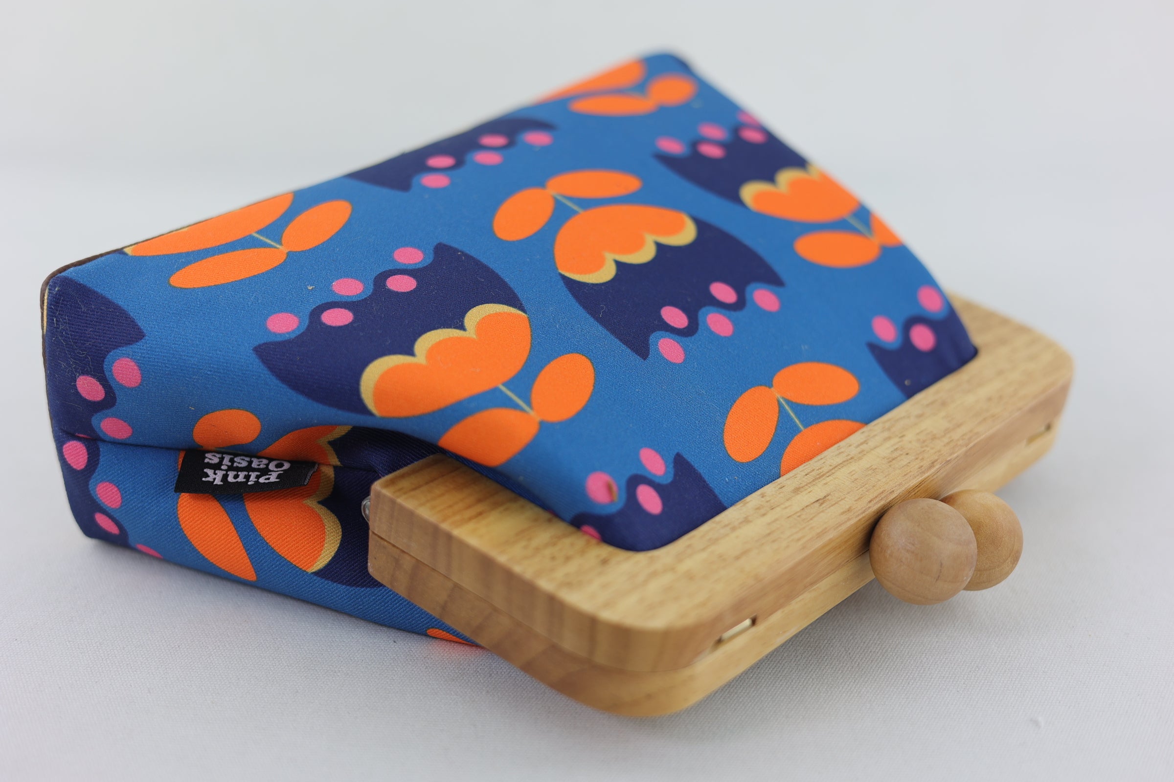 Rustic Tulip Flowers Clutch | PINK OASIS