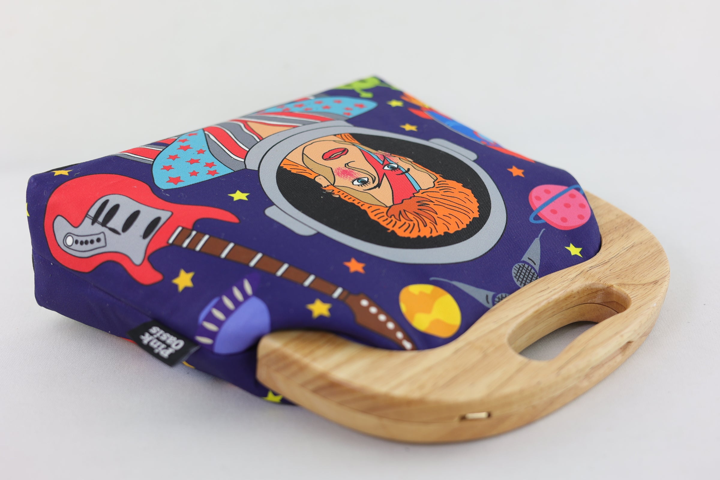 David Bowie Space Clutch Bag | PINK OASIS