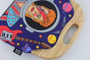 David Bowie Space Clutch Bag | PINK OASIS