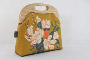 Magnolia Mustard Yellow Ladies Bag Handmade in Australia | PINK OASIS