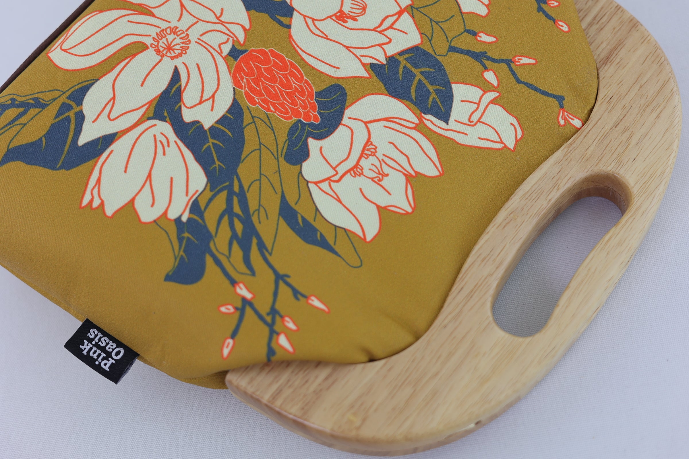 Magnolia Mustard Yellow Ladies Bag Handmade in Australia | PINK OASIS