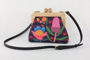 Australian Native Flowers Clutch | PINK OASIS