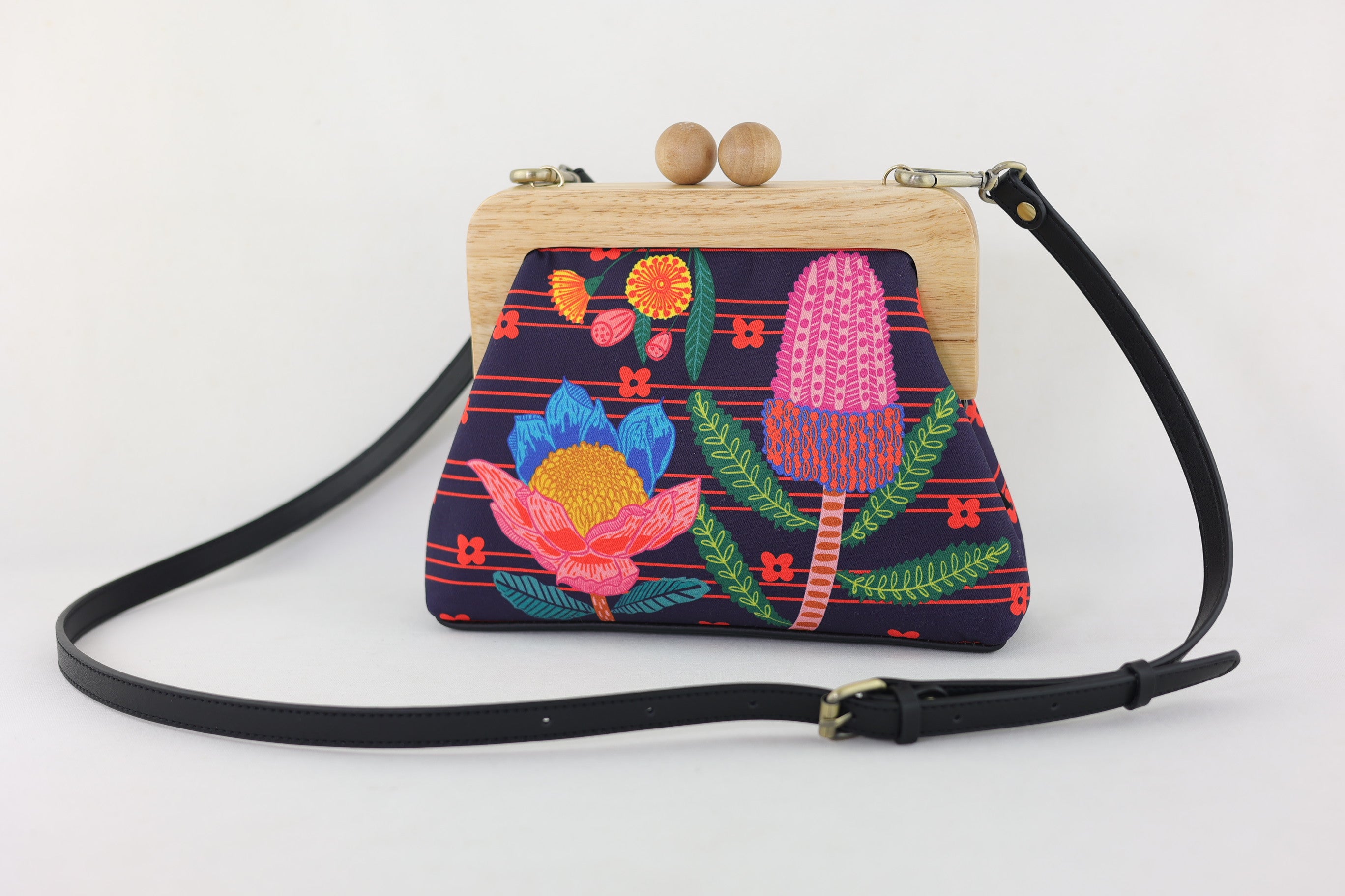 Australian Native Flowers Clutch | PINK OASIS