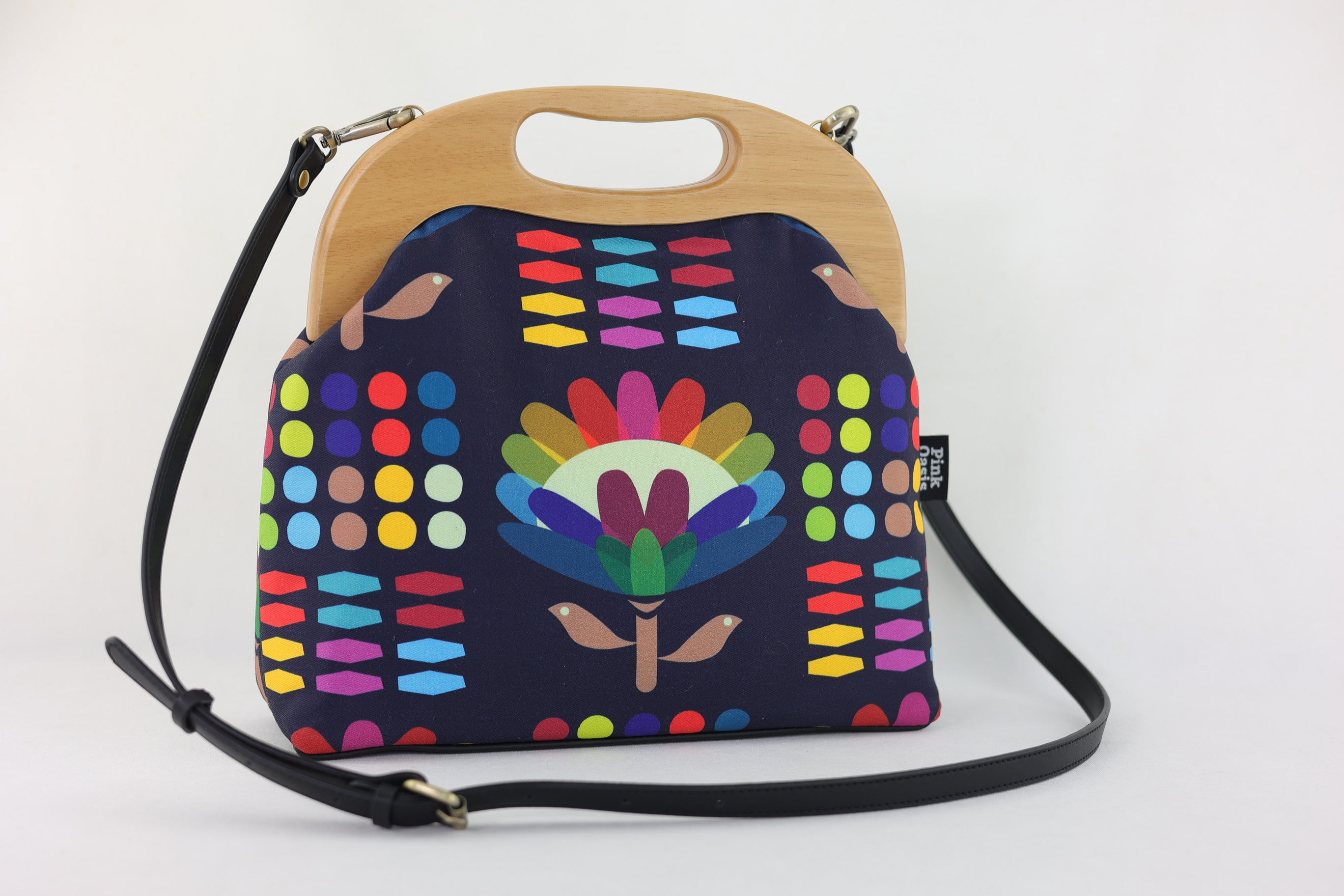 Rainbow Protea Ladies Bag Handmade in Australia | PINK OASIS
