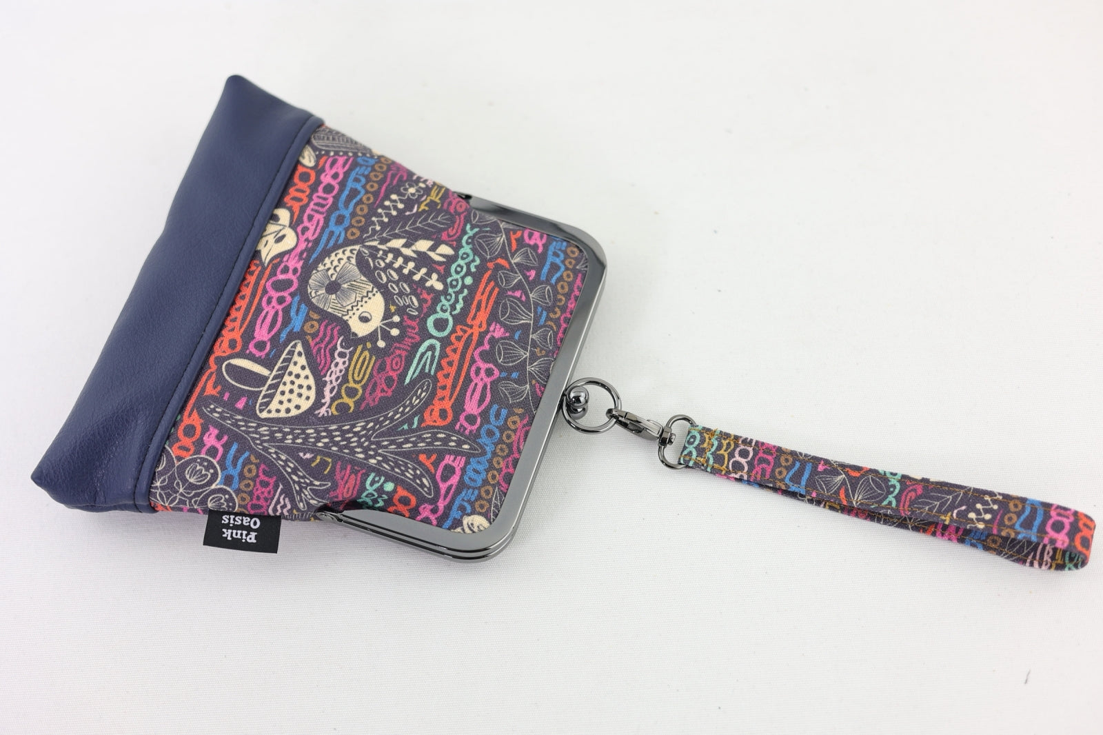 Peacock Wristlet | PINK OASIS