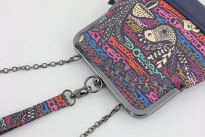 Peacock Wristlet | PINK OASIS