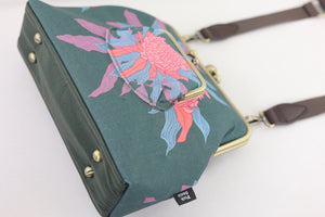 Torch Ginger Flower Emerald Handbag and Crossbody Bag | PINK OASIS