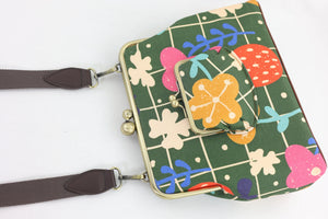 Spring Lawn Handbag and Crossbody 2 Way Bag | PINK OASIS