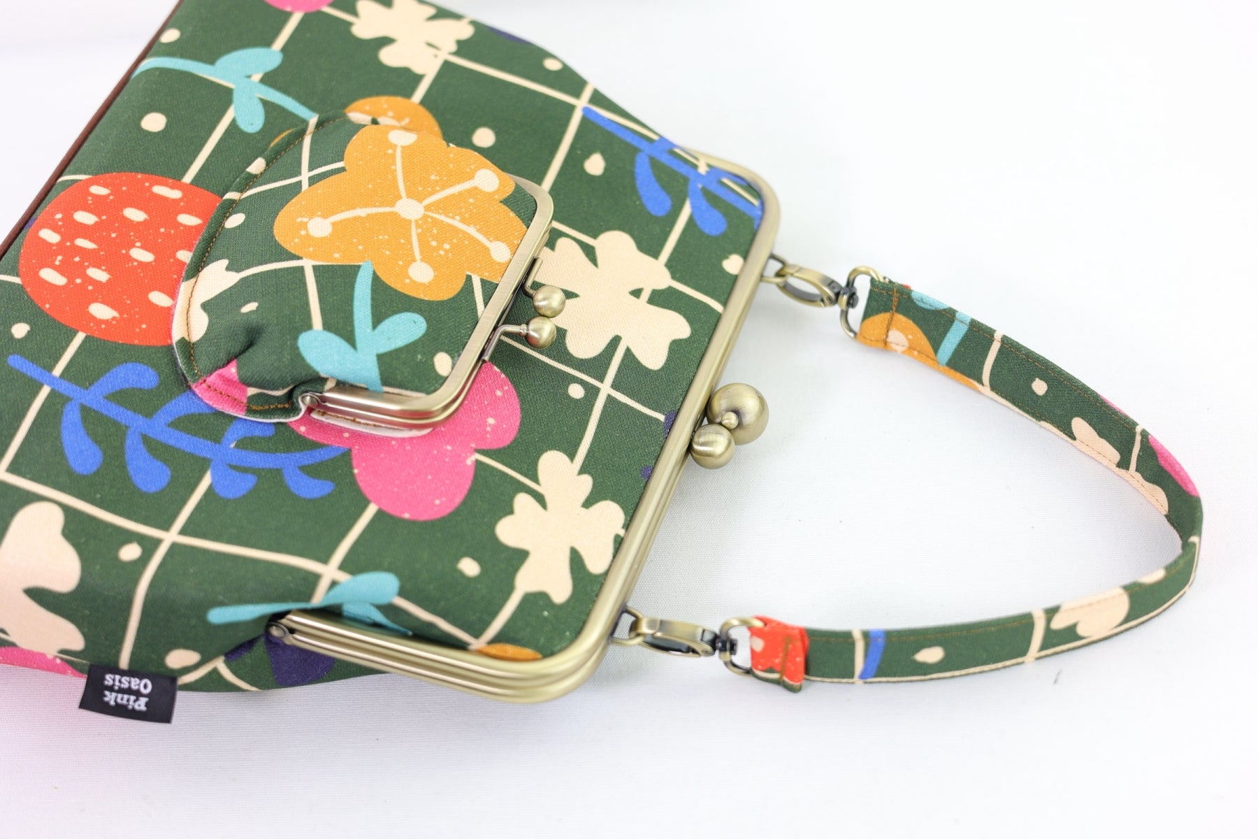 Spring Lawn Handbag and Crossbody 2 Way Bag | PINK OASIS