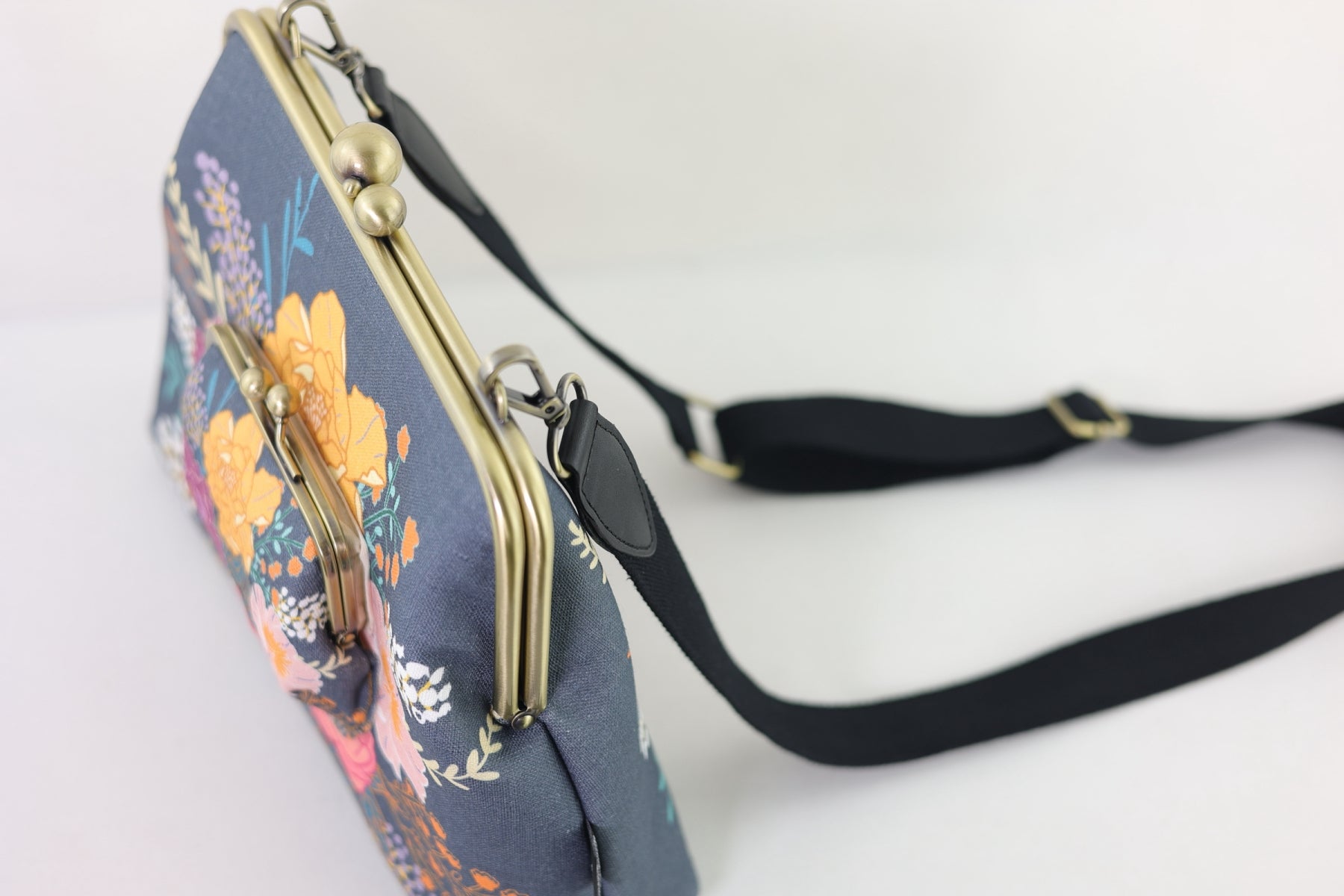 Peonies Garden Floral Handbag and Crossbody 2 Way Bag | PINK OASIS