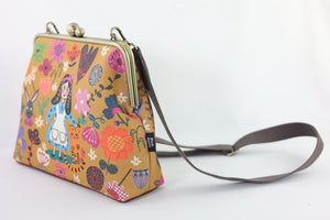 Alice in Wonderland Mustard Crossbody Bag | PINK OASIS