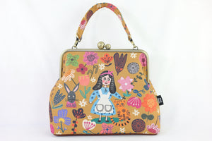 Alice in Wonderland Mustard Crossbody Bag | PINK OASIS