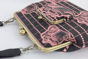 Vintage Camera Handbag and Crossbody 2 Way Bag | PINK OASIS