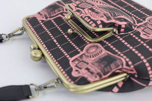 Vintage Camera Handbag and Crossbody 2 Way Bag | PINK OASIS
