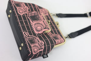 Vintage Camera Handbag and Crossbody 2 Way Bag | PINK OASIS
