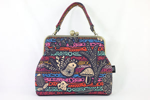 Peacock Crossbody Bag with Webbing Strap | PINK OASIS