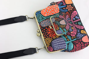 Banksia Garden Handbag and Crossbody 2 Way Bag | PINK OASIS