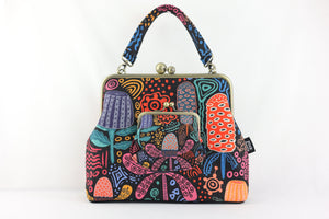Banksia Garden Handbag and Crossbody 2 Way Bag | PINK OASIS