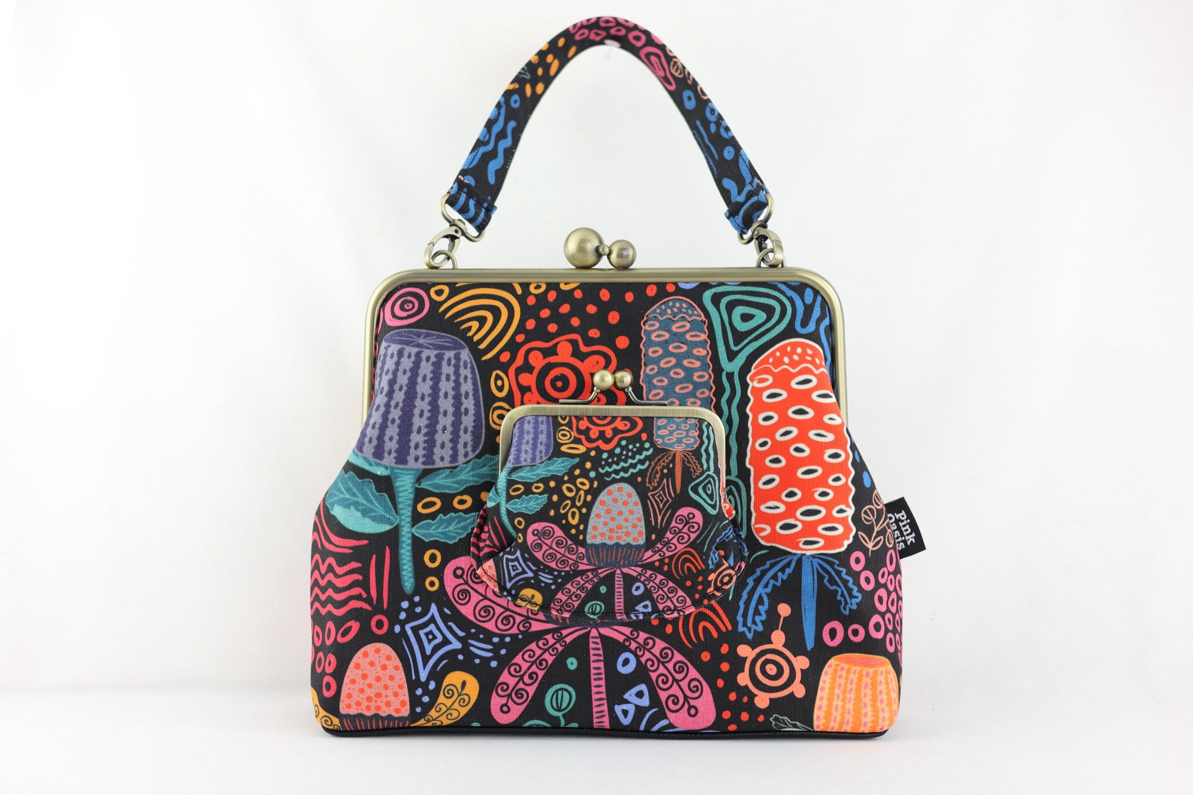 Banksia Garden Handbag and Crossbody 2 Way Bag | PINK OASIS