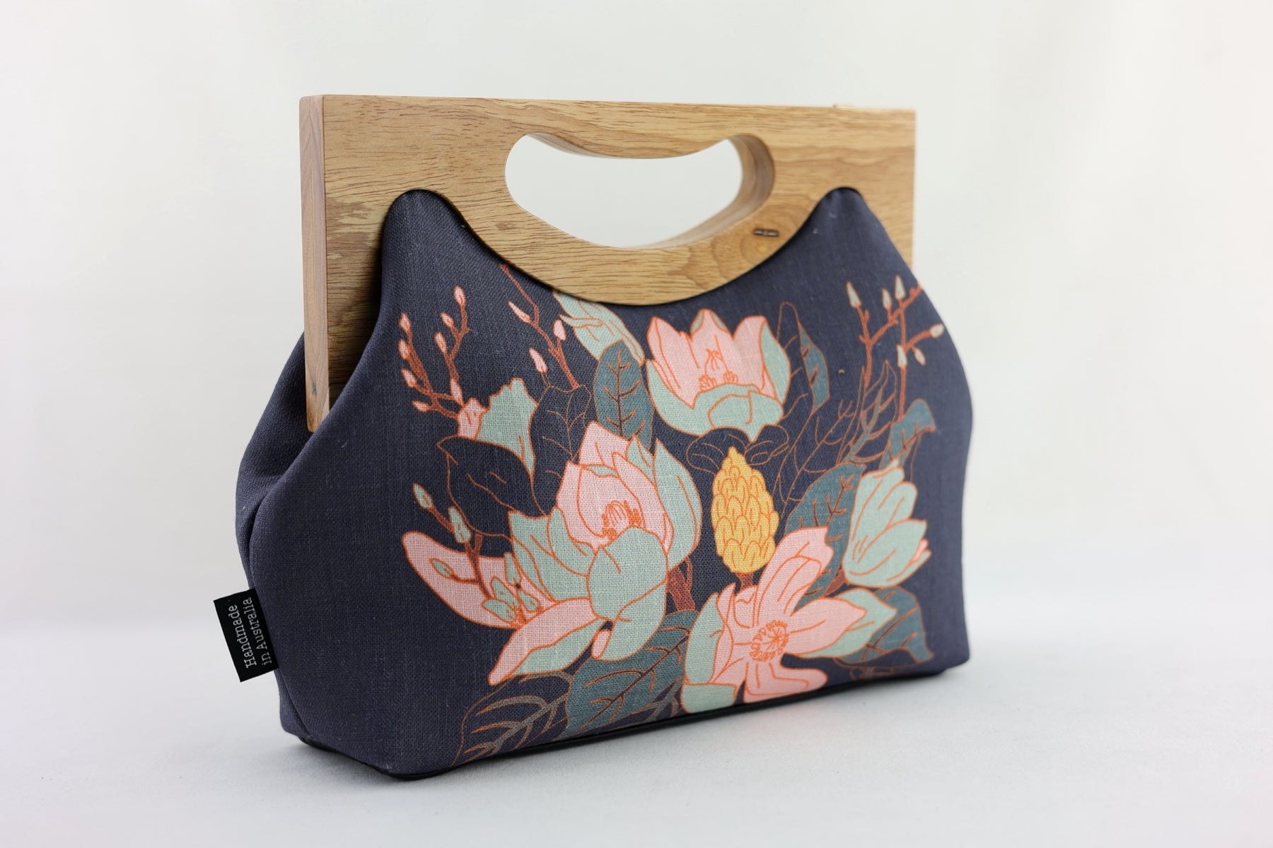 Magnolia Floral Medium Women's Clutch Bag | PINK OASIS