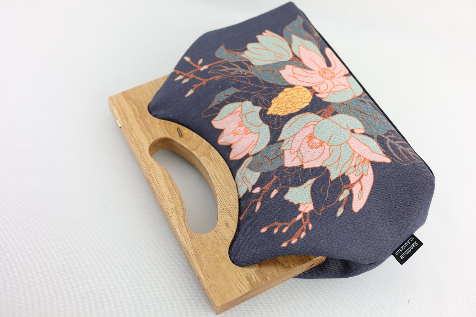 Magnolia Floral Medium Women's Clutch Bag | PINK OASIS