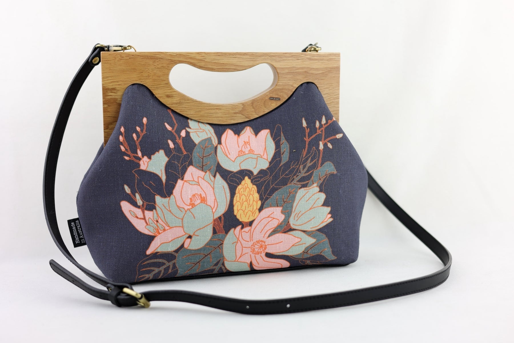 Magnolia Floral Medium Women's Clutch Bag | PINK OASIS
